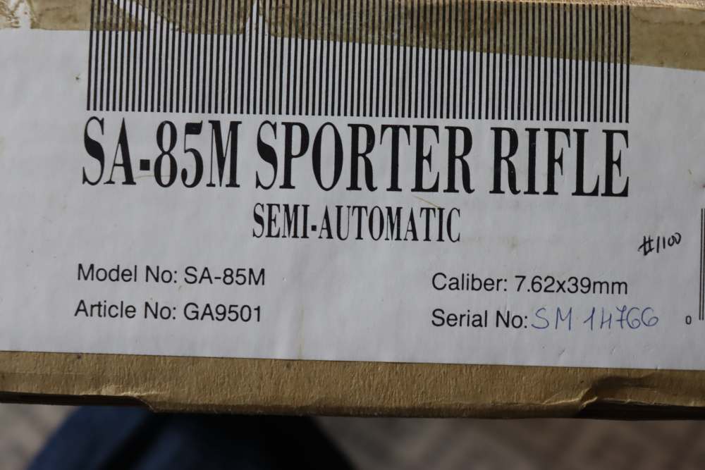NIB KBI SA 85M Semi Auto Rifle Cal. 7.62X39 (SN#SM14766)-img-25