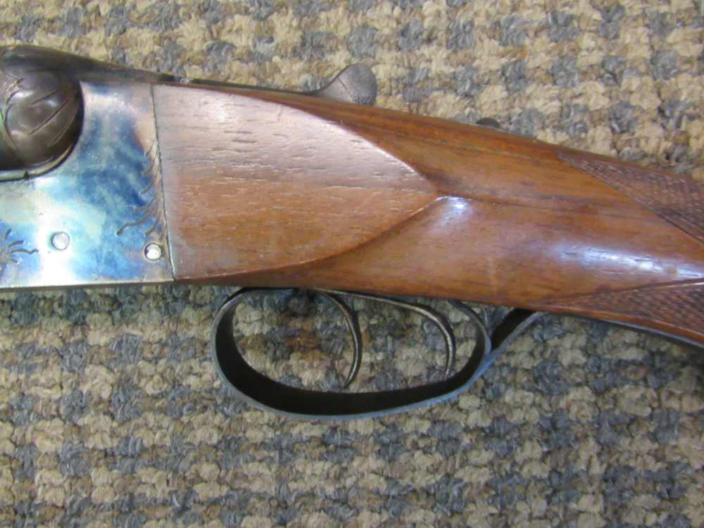 Parker-Ballard Marixa 12-gauge side-by-side shotgun 28" 3" Magnum-img-10