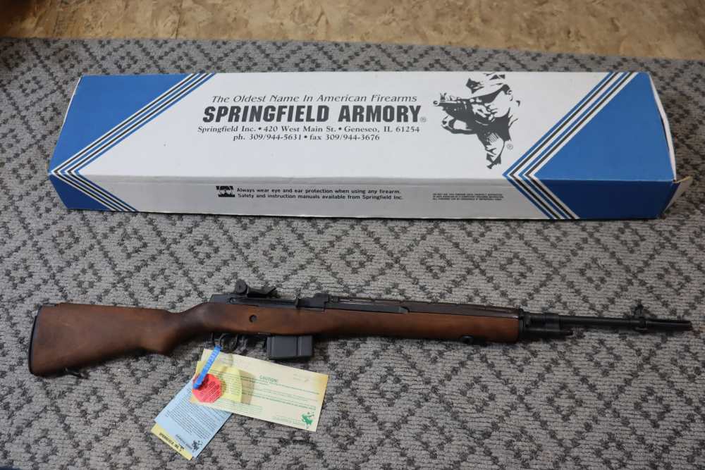 NIB Springfield M1A National Match Semi Auto Rifle Cal. 7.62 Nato -img-1
