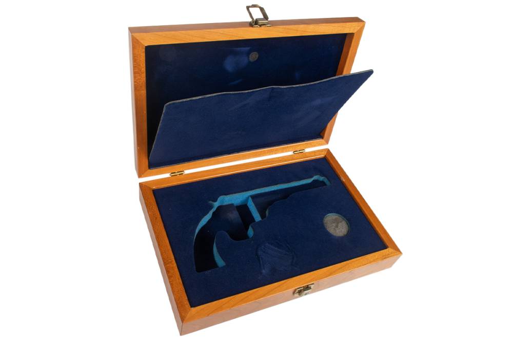 Smith & Wesson Performance Center Wood Presentation Case Model 3 Schofield-img-4