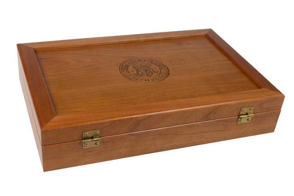 Smith & Wesson Performance Center Wood Presentation Case Model 3 Schofield-img-2