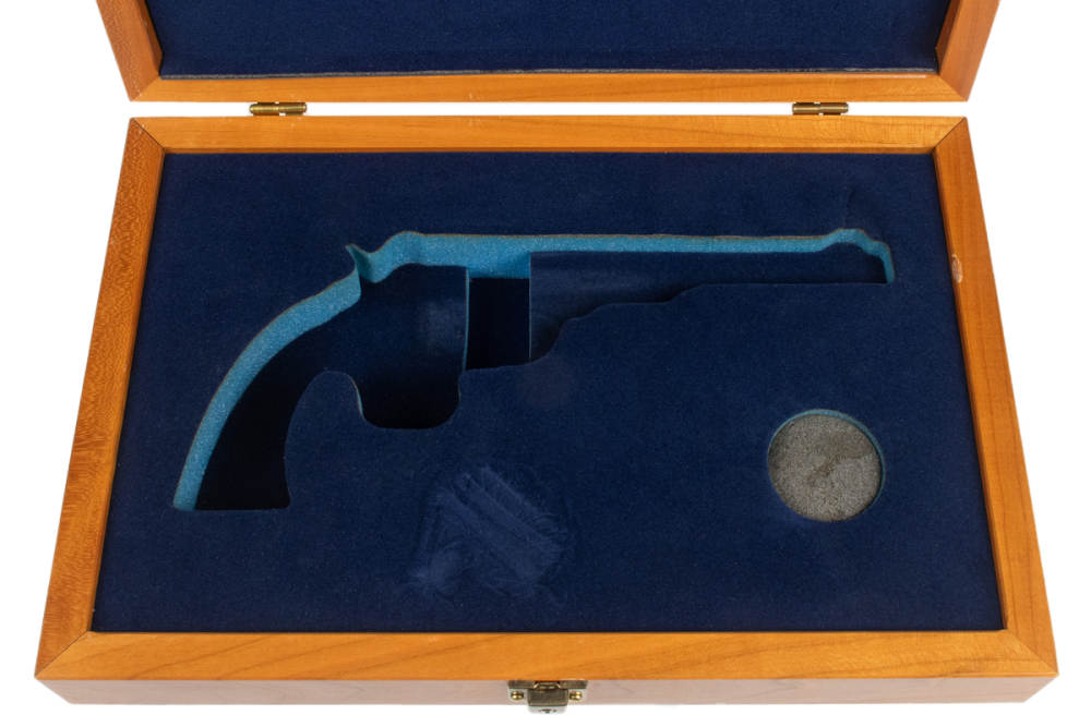 Smith & Wesson Performance Center Wood Presentation Case Model 3 Schofield-img-5