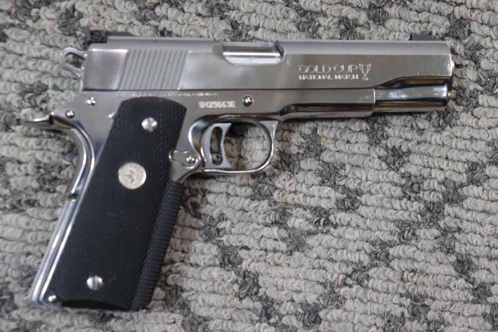 Colt Series 80 Gold Cup National Match Semi Auto Pistol Cal. 45 ACP-img-1