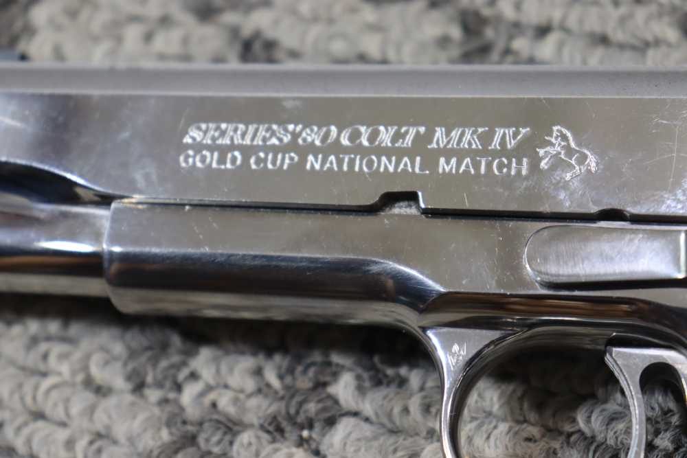 Colt Series 80 Gold Cup National Match Semi Auto Pistol Cal. 45 ACP-img-6