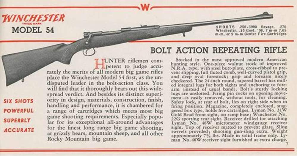 THE BEST! MINTY Winchester Model 54 - .270-img-13
