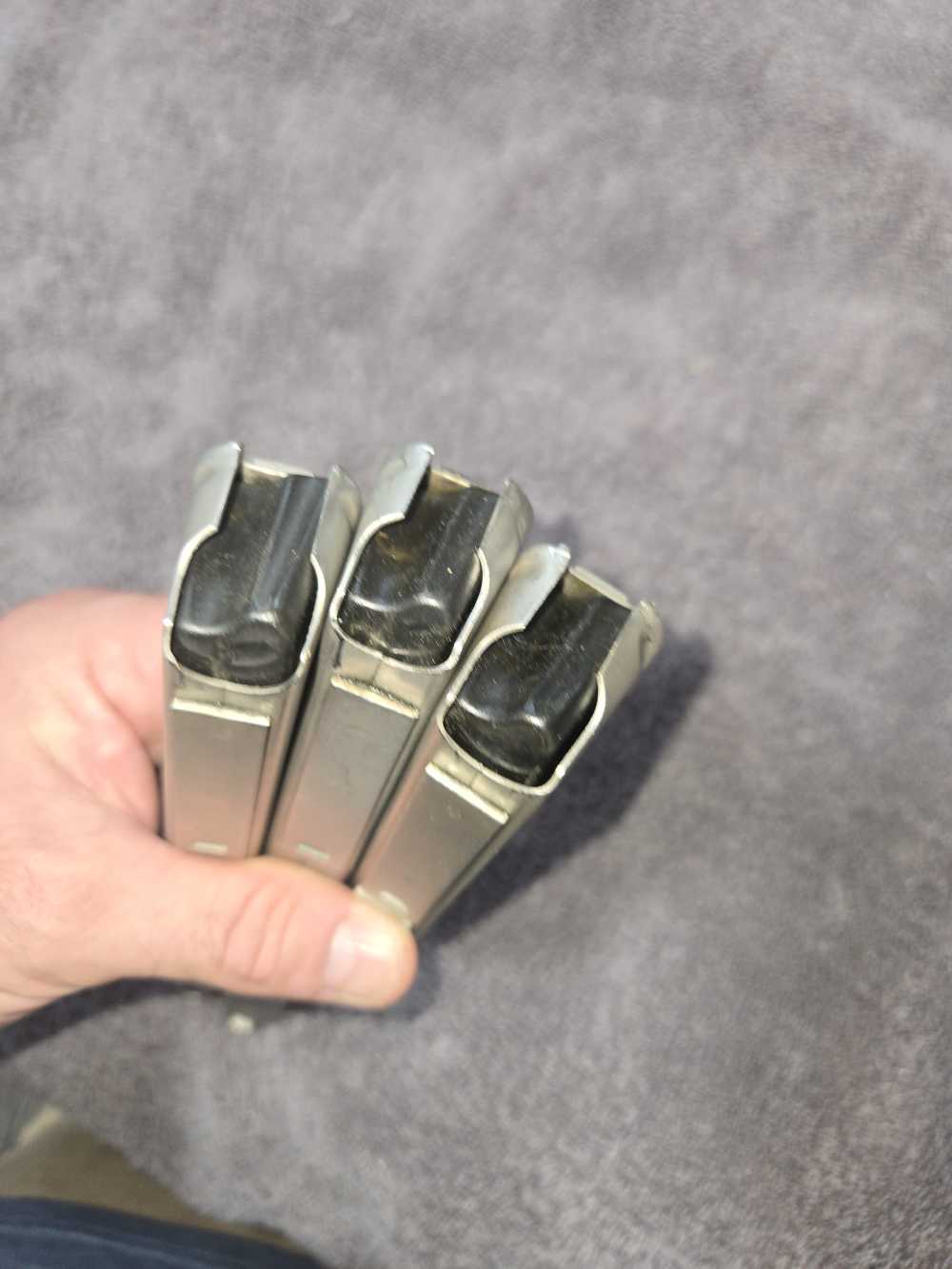 Tec9 magazine 2x30rd 1x20rd NICKEL-img-4