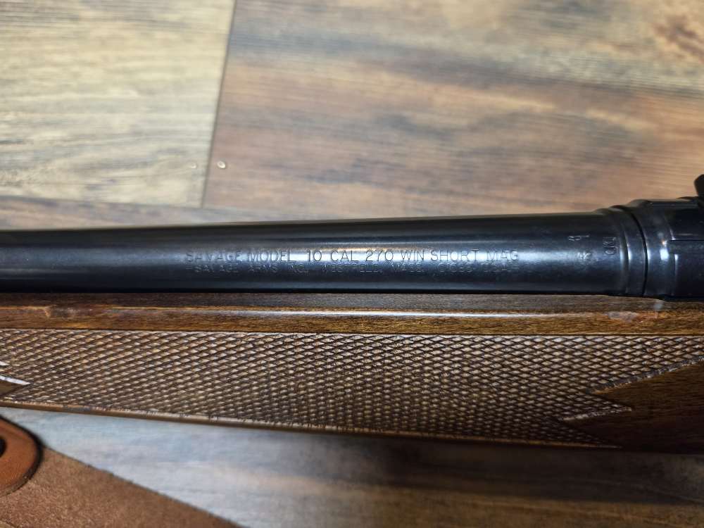 Excellent Savage Model 10 270 WSM Bolt Action 24" Winchester Short Magnum-img-11