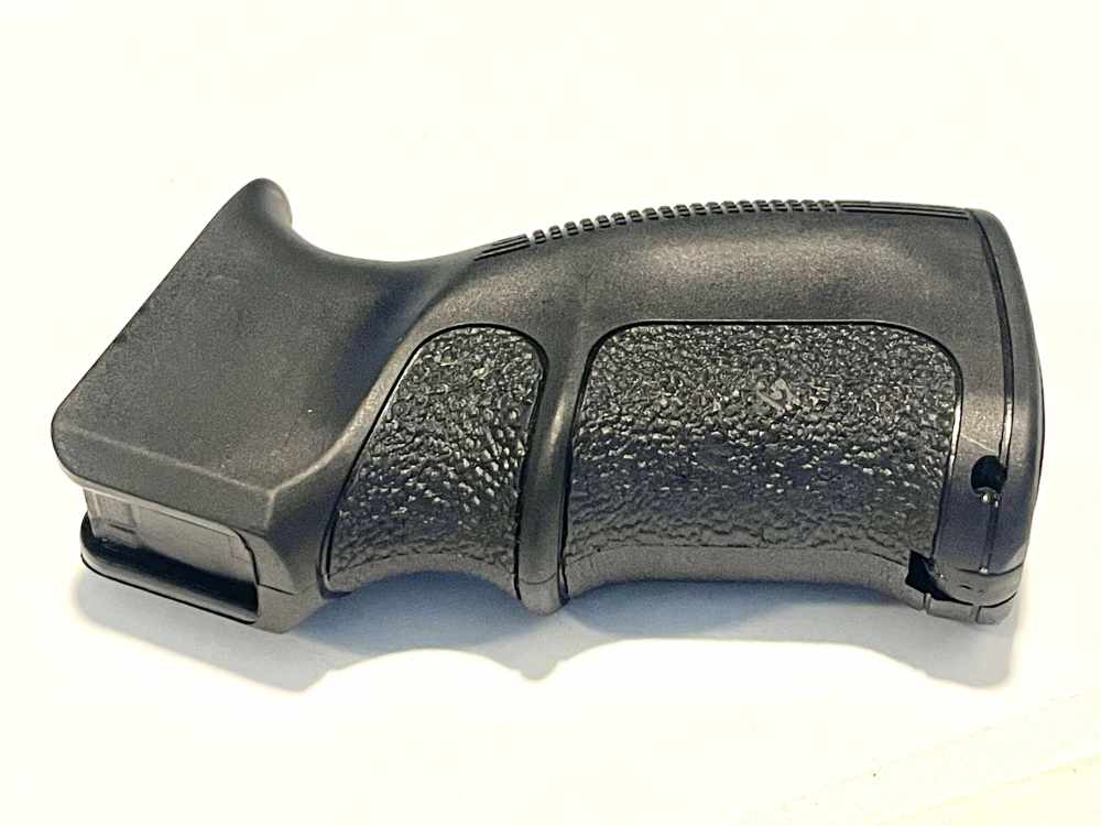 AK / AKM PISTOL GRIP WITH STORAGE COMPARTMENT — REINFORCED POLYMER — BLACK-img-1