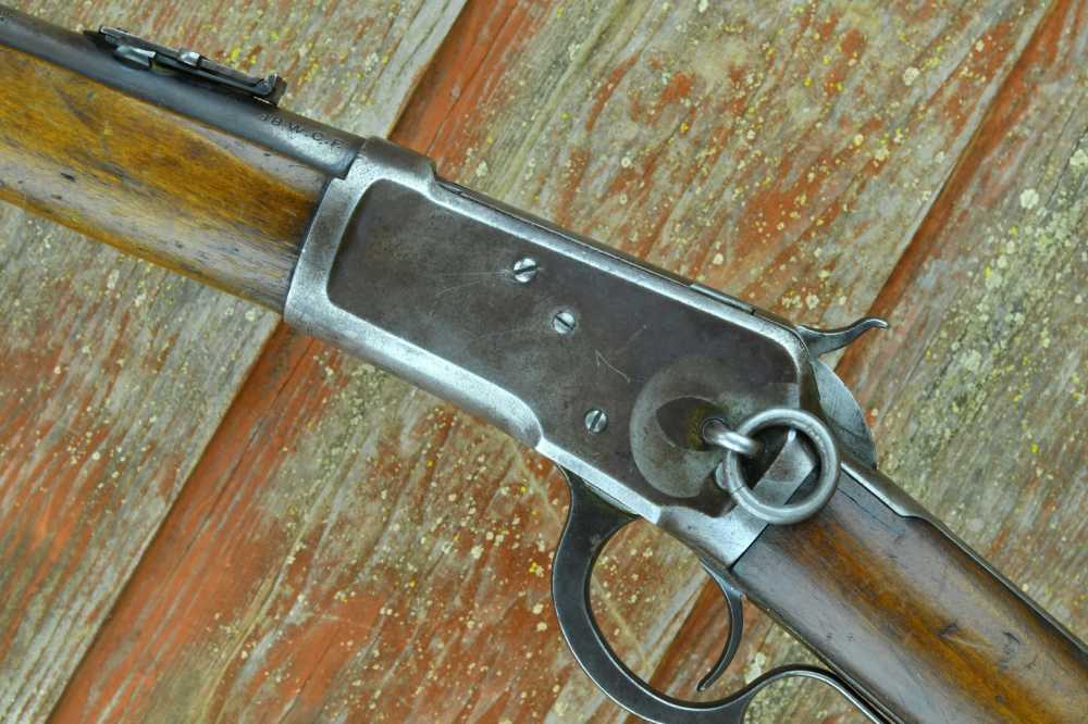 SCARCE Winchester Model 1892 Saddle Ring Carbine - 38 WCF-img-0