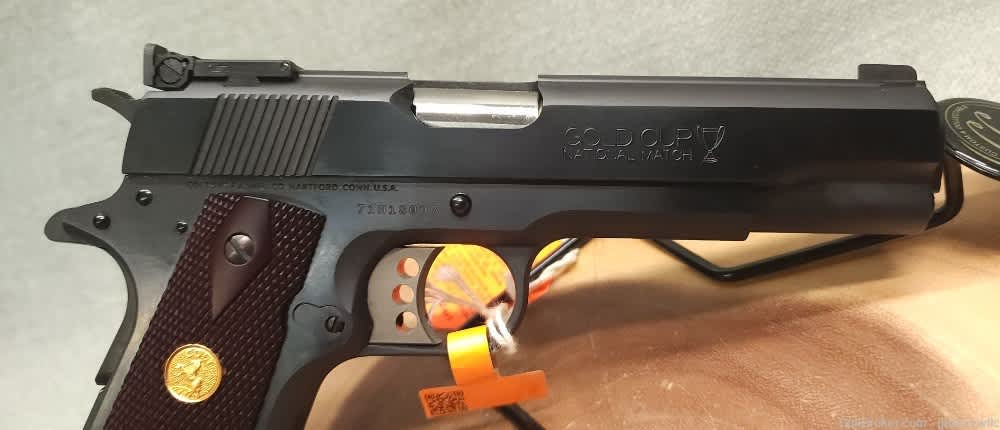 Colt O5873A1 National Match Gold Cup 1911 38 Super 5" 38Super Layaway-img-14