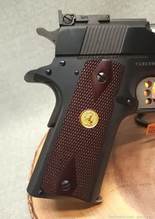 Colt O5873A1 National Match Gold Cup 1911 38 Super 5" 38Super Layaway-img-13