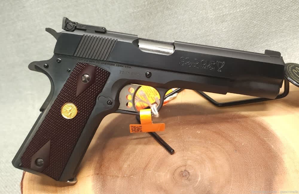 Colt O5873A1 National Match Gold Cup 1911 38 Super 5" 38Super Layaway-img-12