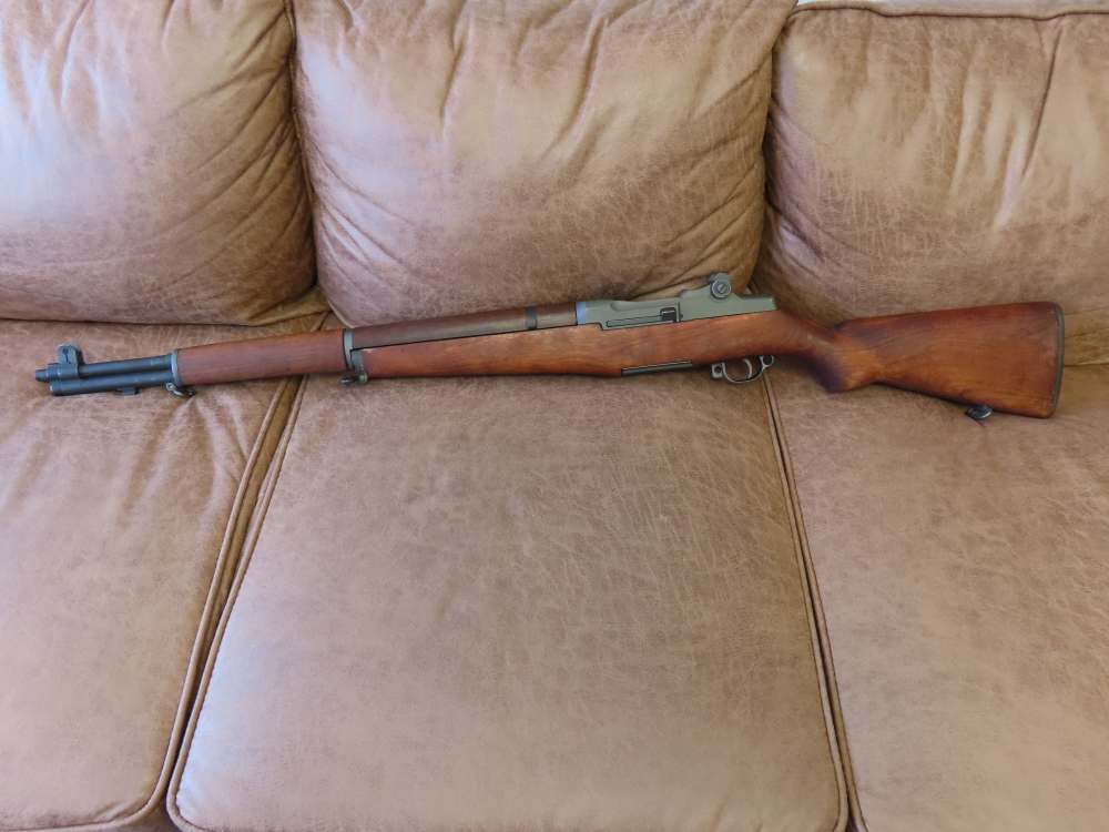SPRINGFIELD M1 GARAND .30-06 MFG 1942 14 CLIPS, 15 BOXES AMMO, SEE DESC-img-0