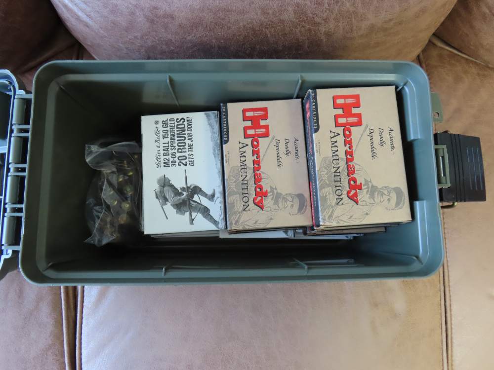 SPRINGFIELD M1 GARAND .30-06 MFG 1942 14 CLIPS, 15 BOXES AMMO, SEE DESC-img-19