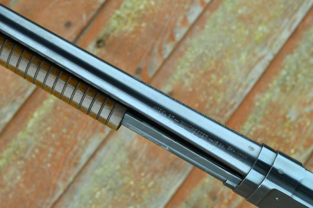 PRE WAR Winchester 1897 Shotgun - 16 GA -*EXCELLENT ORIG. BLUE!*-img-28