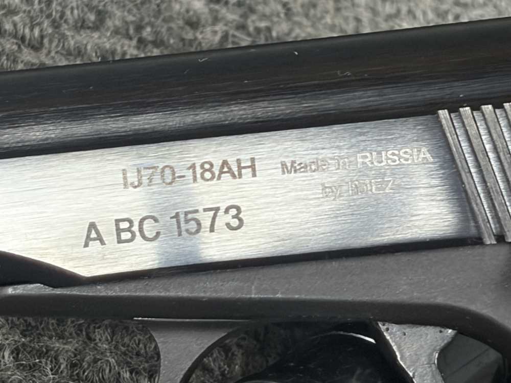 Russian Double Stack Makarov IJ70-18AH 9x18 10rd mag KBI Import-img-6