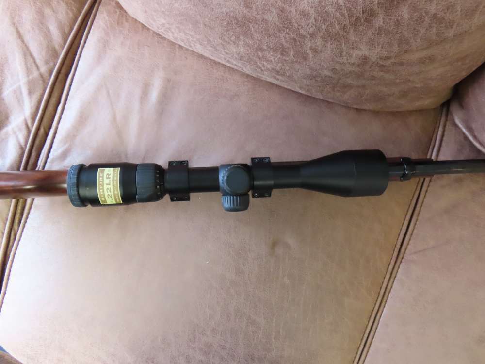 HENRY H001 LEVER ACTION 22LR RIFLE W/ NIKON PROSTAFF 3-9 40 SCOPE-img-9