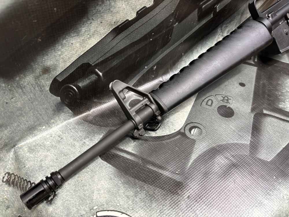 Colt H&R Balimoy M16A1 retro clone 5.56 20" chrome 5.5# trigger FRT option-img-8