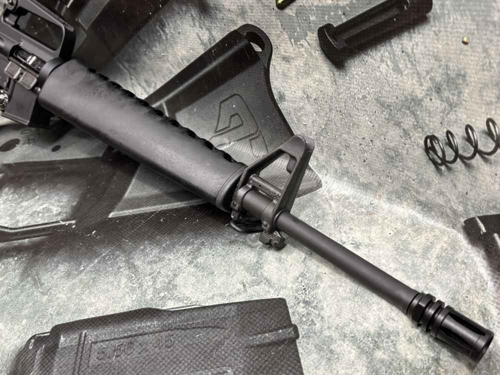 Colt H&R Balimoy M16A1 retro clone 5.56 20" chrome 5.5# trigger FRT option-img-9