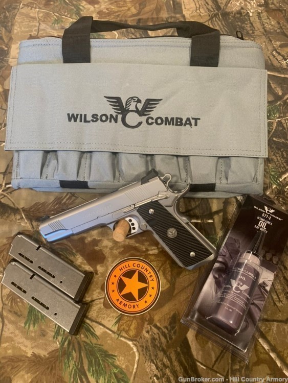 Wilson Combat CQB Elite .45 ACP Stainless w/ Ambi-Safety - NIB-img-9