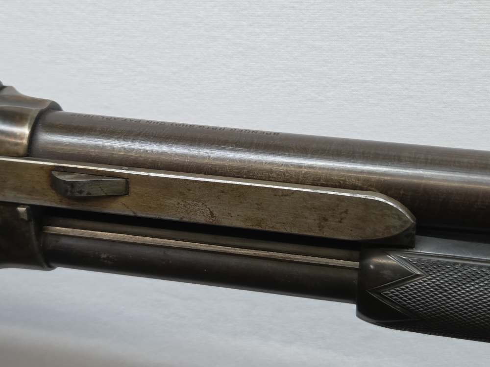 Bannerman Model 1890 12 Gauge Antique Shotgun Beautiful Casehardened Finish-img-7