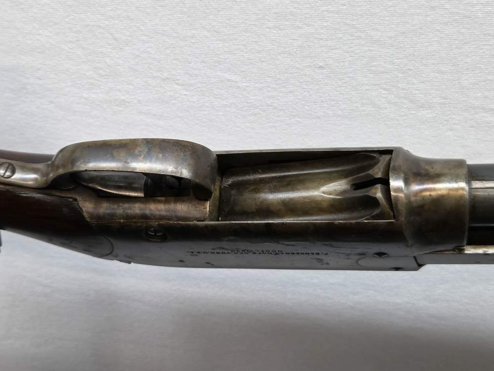 Bannerman Model 1890 12 Gauge Antique Shotgun Beautiful Casehardened Finish-img-27