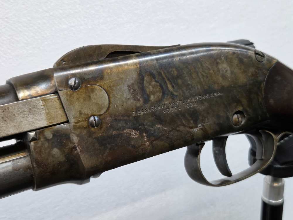 Bannerman Model 1890 12 Gauge Antique Shotgun Beautiful Casehardened Finish-img-50