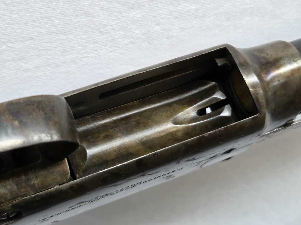 Bannerman Model 1890 12 Gauge Antique Shotgun Beautiful Casehardened Finish-img-33