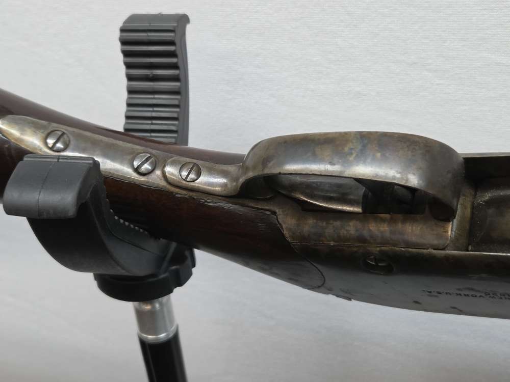Bannerman Model 1890 12 Gauge Antique Shotgun Beautiful Casehardened Finish-img-29