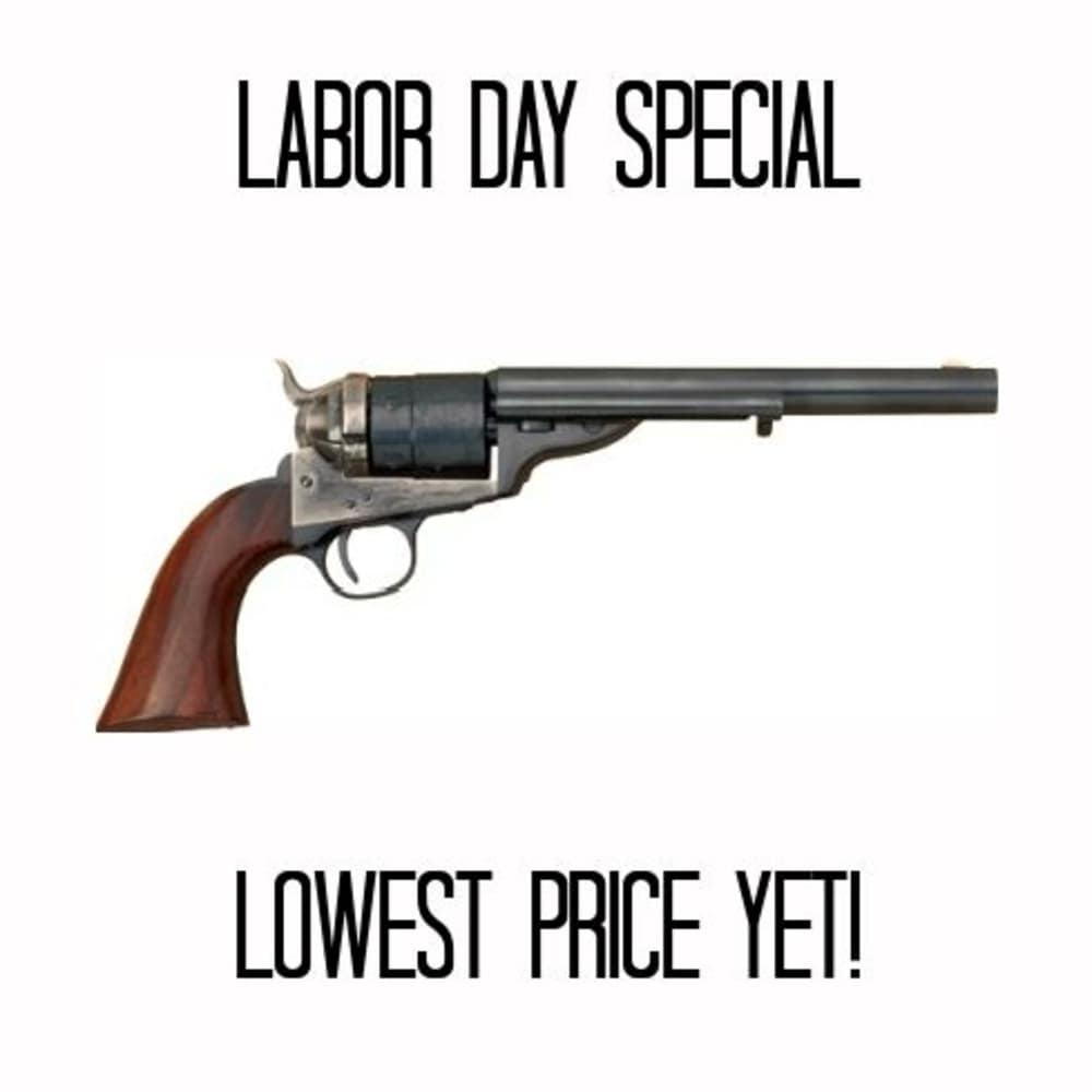 Cimarron 1860 Richards-Mason Conversion .45 Colt Black Revolver-img-0