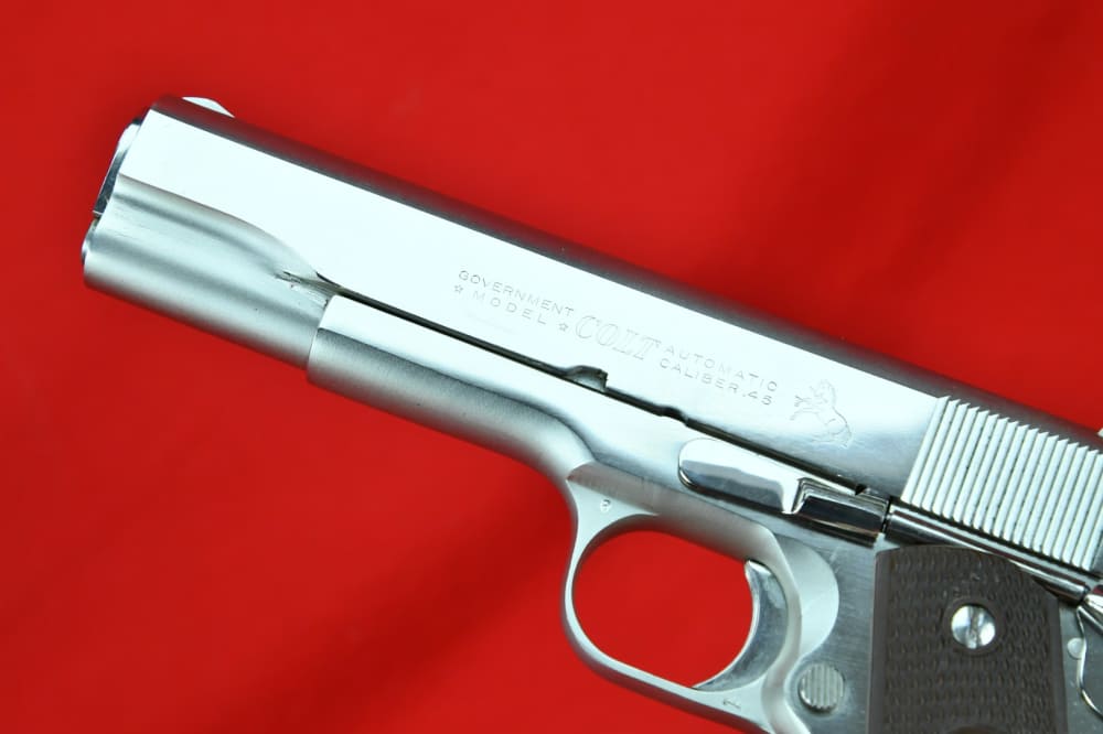 RARE, PRE-70 Series Colt 1911 Government Model - .45 ACP *FACTORY NICKEL*-img-13