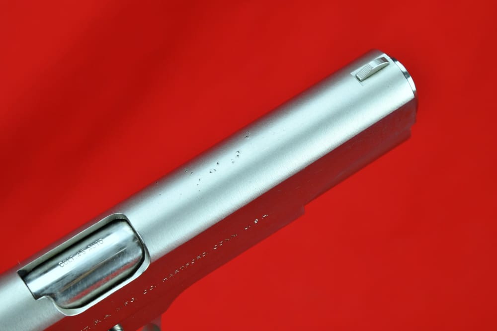 RARE, PRE-70 Series Colt 1911 Government Model - .45 ACP *FACTORY NICKEL*-img-24