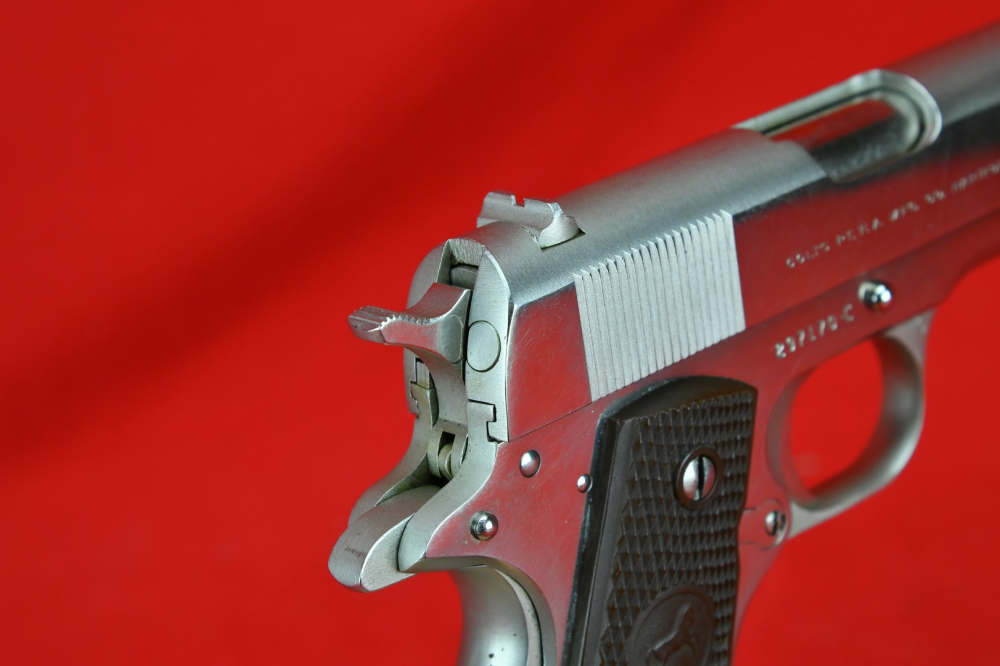 RARE, PRE-70 Series Colt 1911 Government Model - .45 ACP *FACTORY NICKEL*-img-18