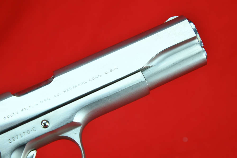 RARE, PRE-70 Series Colt 1911 Government Model - .45 ACP *FACTORY NICKEL*-img-21