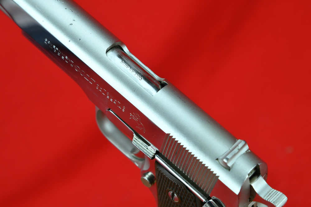 RARE, PRE-70 Series Colt 1911 Government Model - .45 ACP *FACTORY NICKEL*-img-16