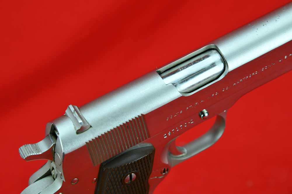 RARE, PRE-70 Series Colt 1911 Government Model - .45 ACP *FACTORY NICKEL*-img-23