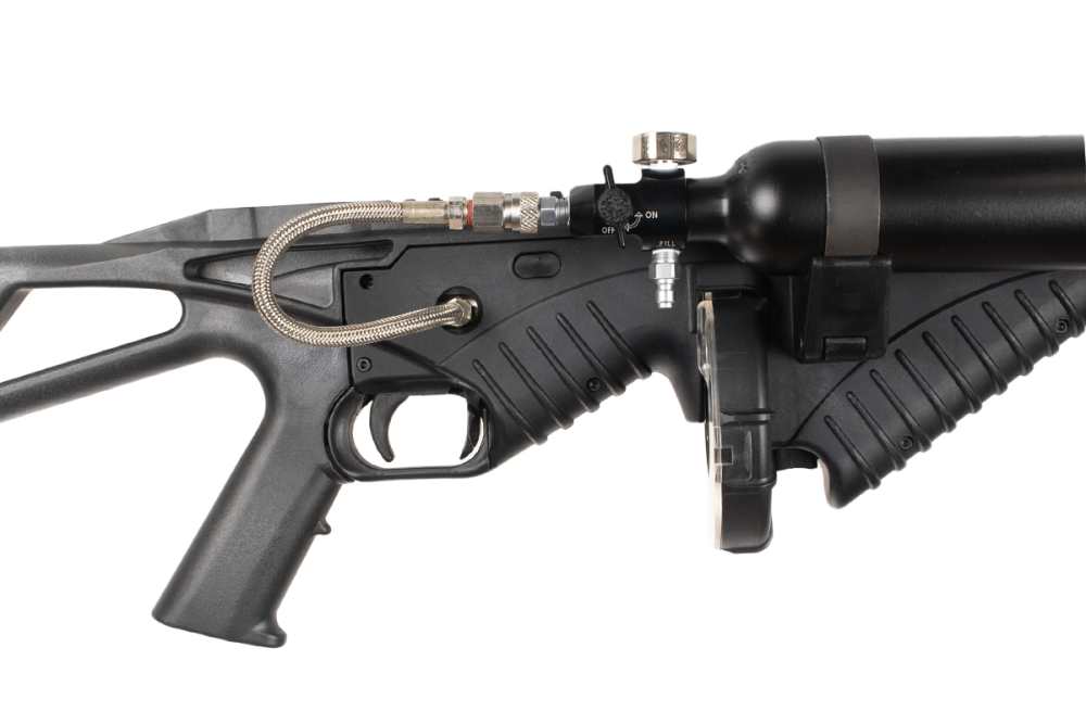 FN 303 Less Lethal Launcher Air Powered Complete 4 Drums Like New-img-3