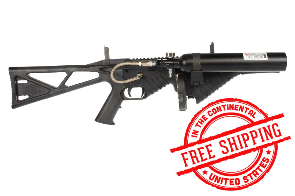 FN 303 Less Lethal Launcher Air Powered Complete 4 Drums Like New-img-1