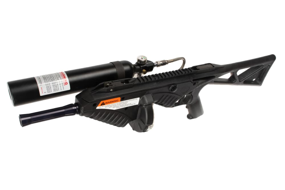 FN 303 Less Lethal Launcher Air Powered Complete 4 Drums Like New-img-7