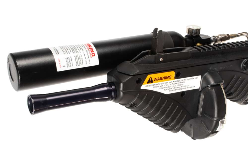 FN 303 Less Lethal Launcher Air Powered Complete 4 Drums Like New-img-6
