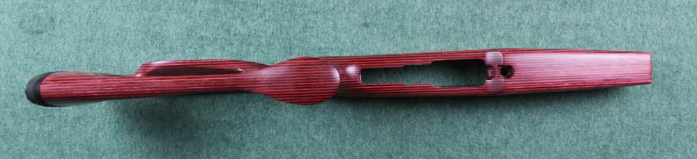 Volquartsen Ruger 10-22 Magnum LEFT Hand Thumbhole Laminated Red Grey StocK-img-4
