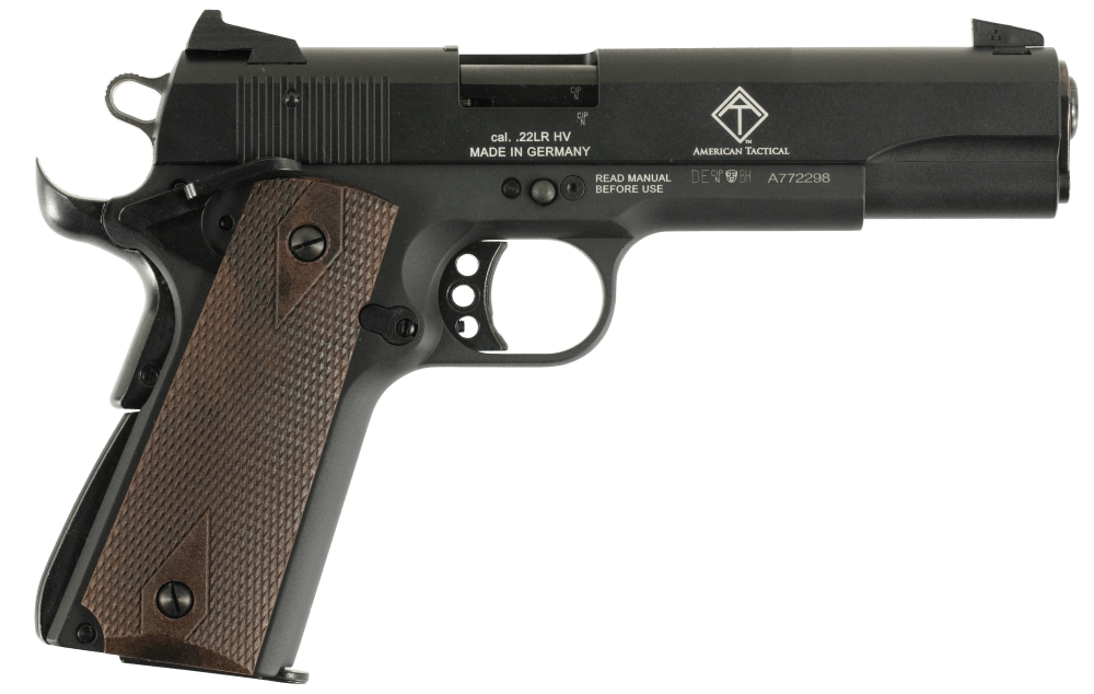 ATI GSG 1911 22 LR Pistol Serrated 5" Threaded Fixed Sights Single Action -img-2