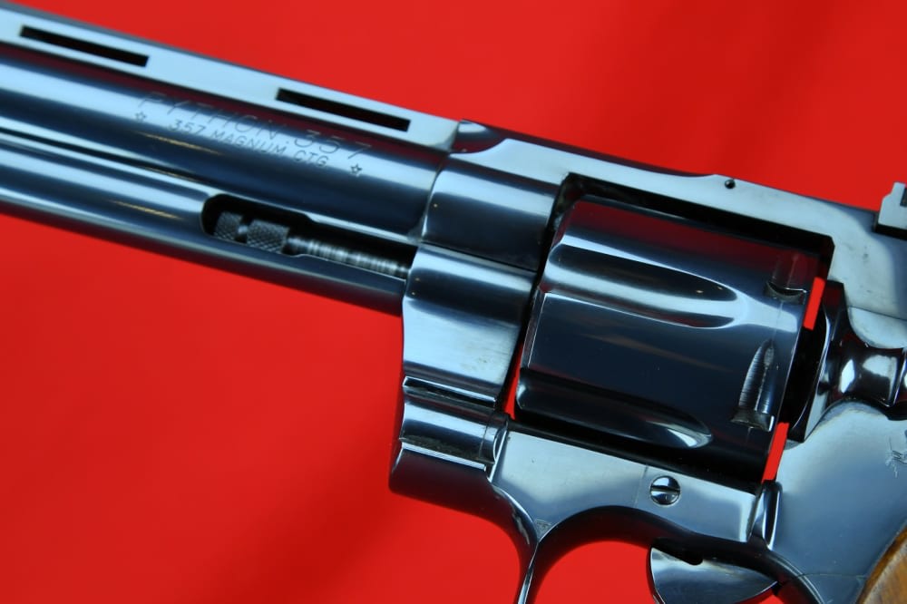 MINTY, EARLY Colt Python - Blue - .357 Mag -*W/ Original Box* -img-20