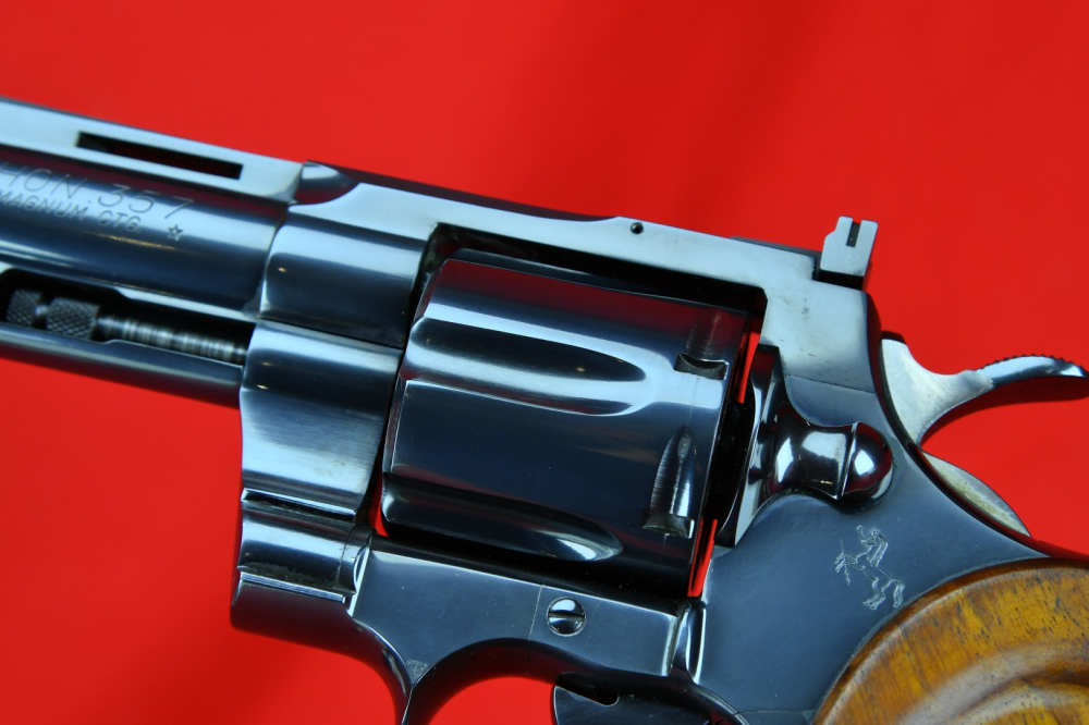 MINTY, EARLY Colt Python - Blue - .357 Mag -*W/ Original Box* -img-18