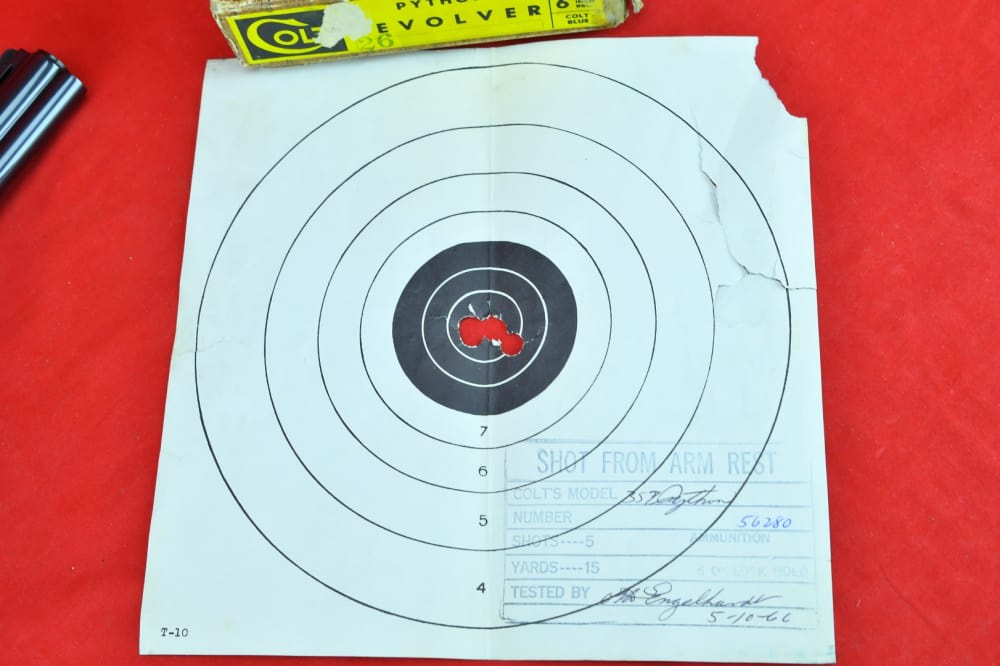 MINTY, EARLY Colt Python - Blue - .357 Mag -*W/ Original Box* -img-3