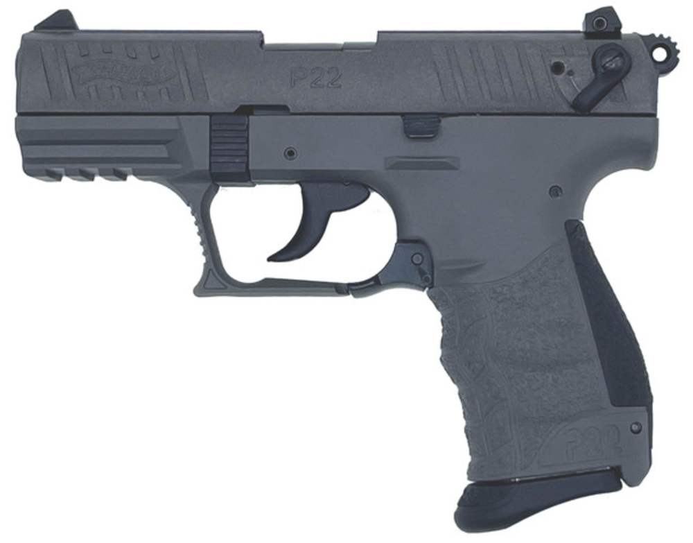 WALTHER ARMS P22 .22 LR 3.42" 10RD TUNGSTEN GRAY-img-0