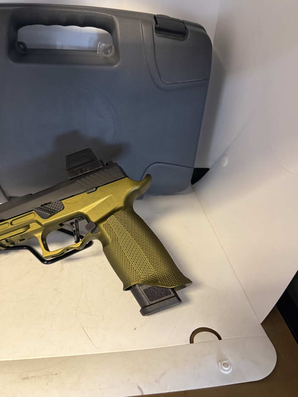 Custom! Sig Sauer P320 9mm. Icarus Frame, Ported Slide, Holosun 509T, -img-9