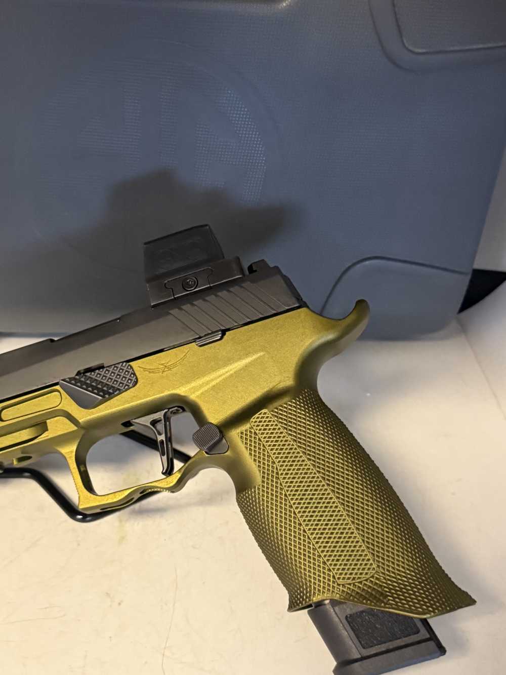 Custom! Sig Sauer P320 9mm. Icarus Frame, Ported Slide, Holosun 509T, -img-12