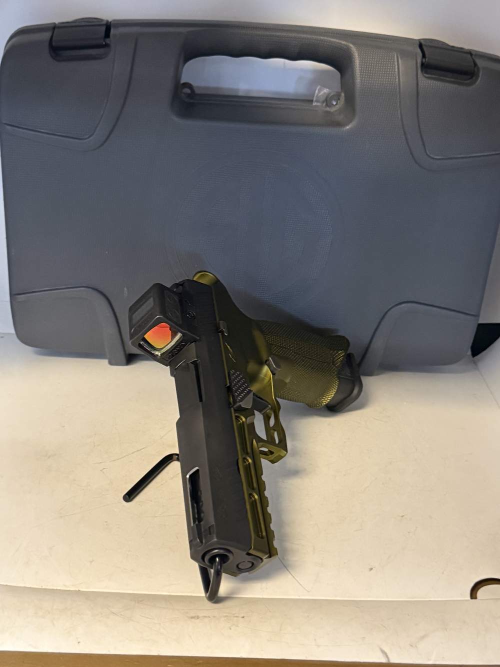 Custom! Sig Sauer P320 9mm. Icarus Frame, Ported Slide, Holosun 509T, -img-8