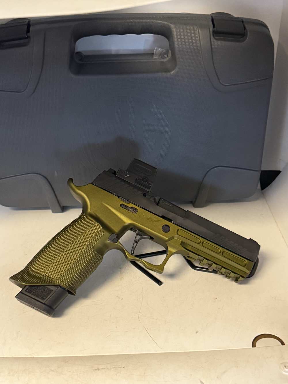 Custom! Sig Sauer P320 9mm. Icarus Frame, Ported Slide, Holosun 509T, -img-2